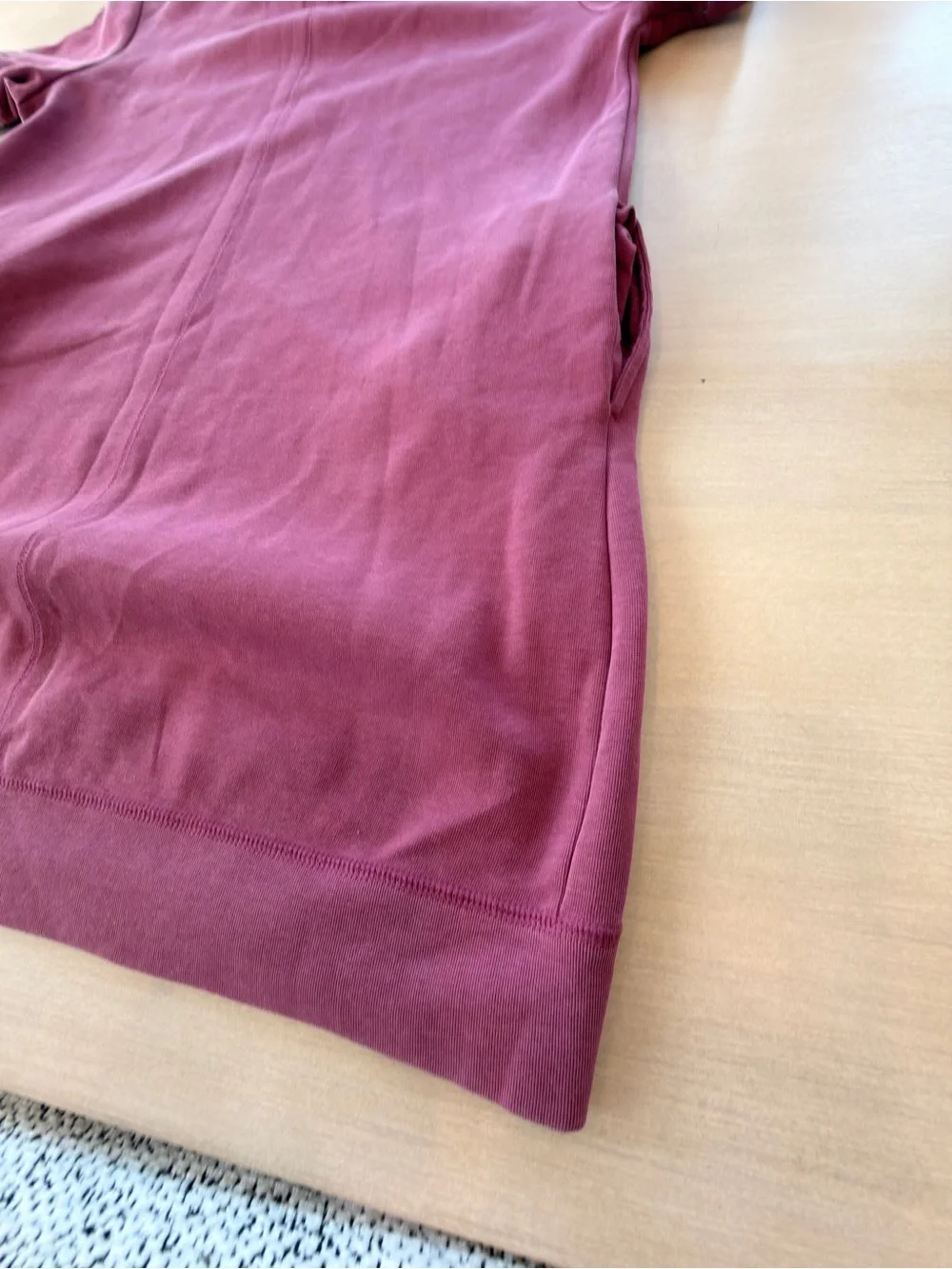 Nike Women’s Short-Sleeve Crew in Dusty Mauve - Medium